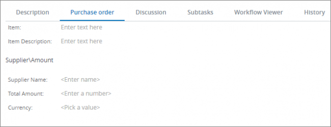 purchase request form